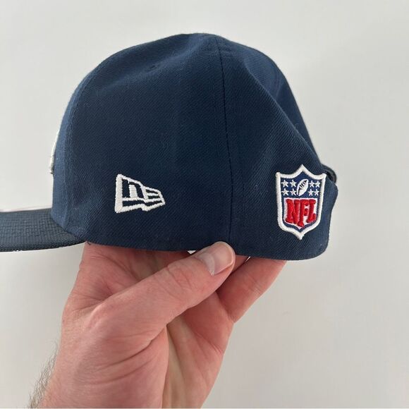 Men's NFL Denver Broncos Basic 9FIFTY Original Fit Snapback Orange Navy One Size - Picture 7 of 8